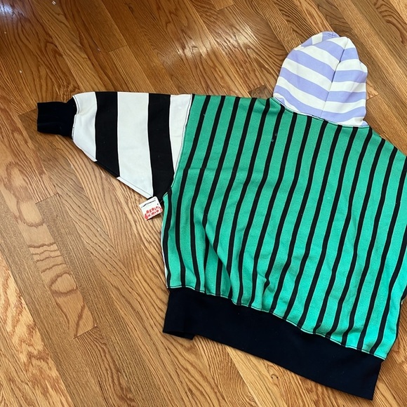 Free People Sprint To The Finish Printed Hoodie Size XS NWT - Picture 13 of 15